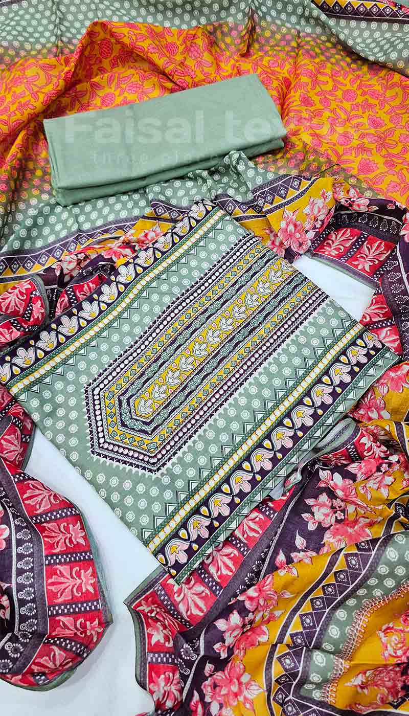 joypuri cotton three piece 149A