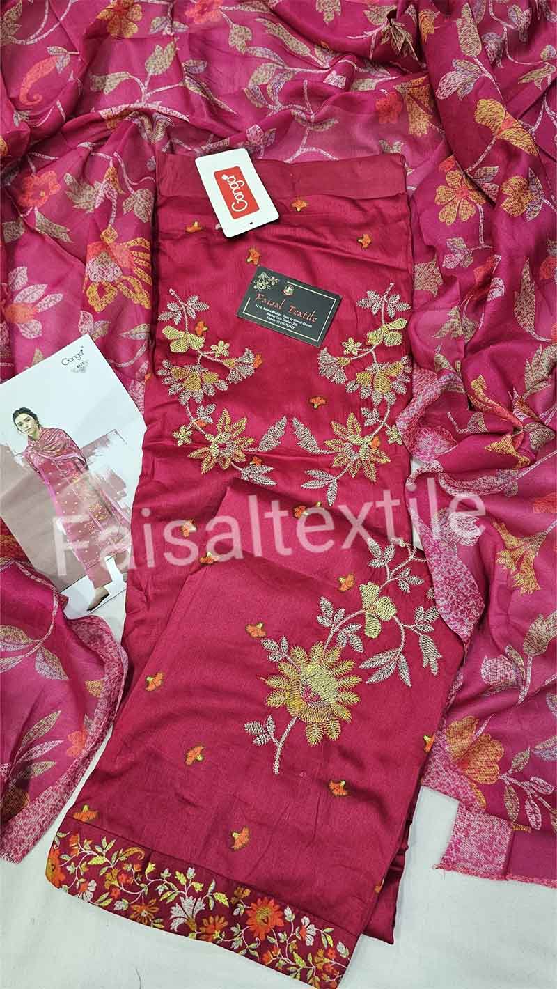 Eid ganga party dress 2025 7900A