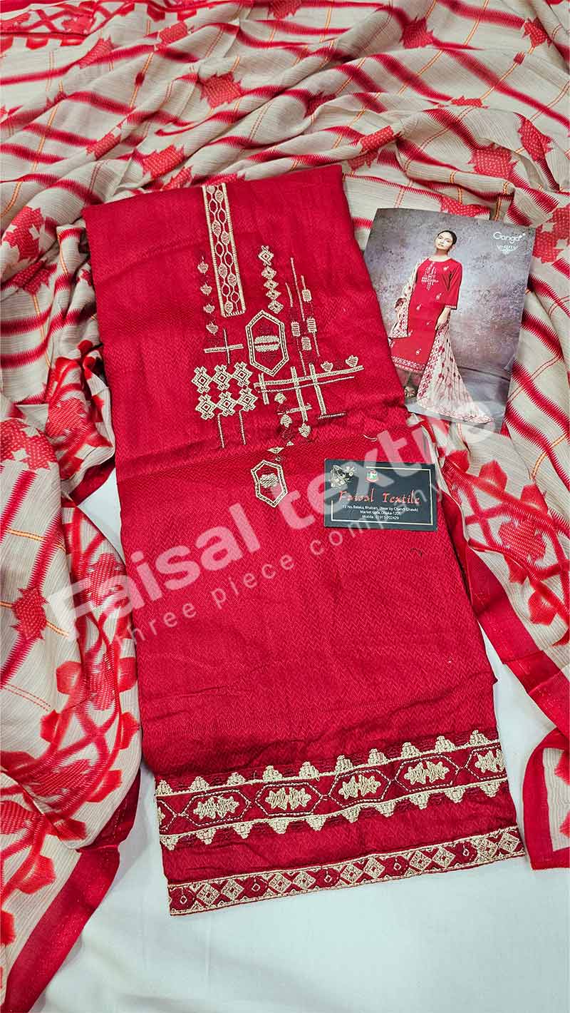 ganga new three piece 2025 7901A