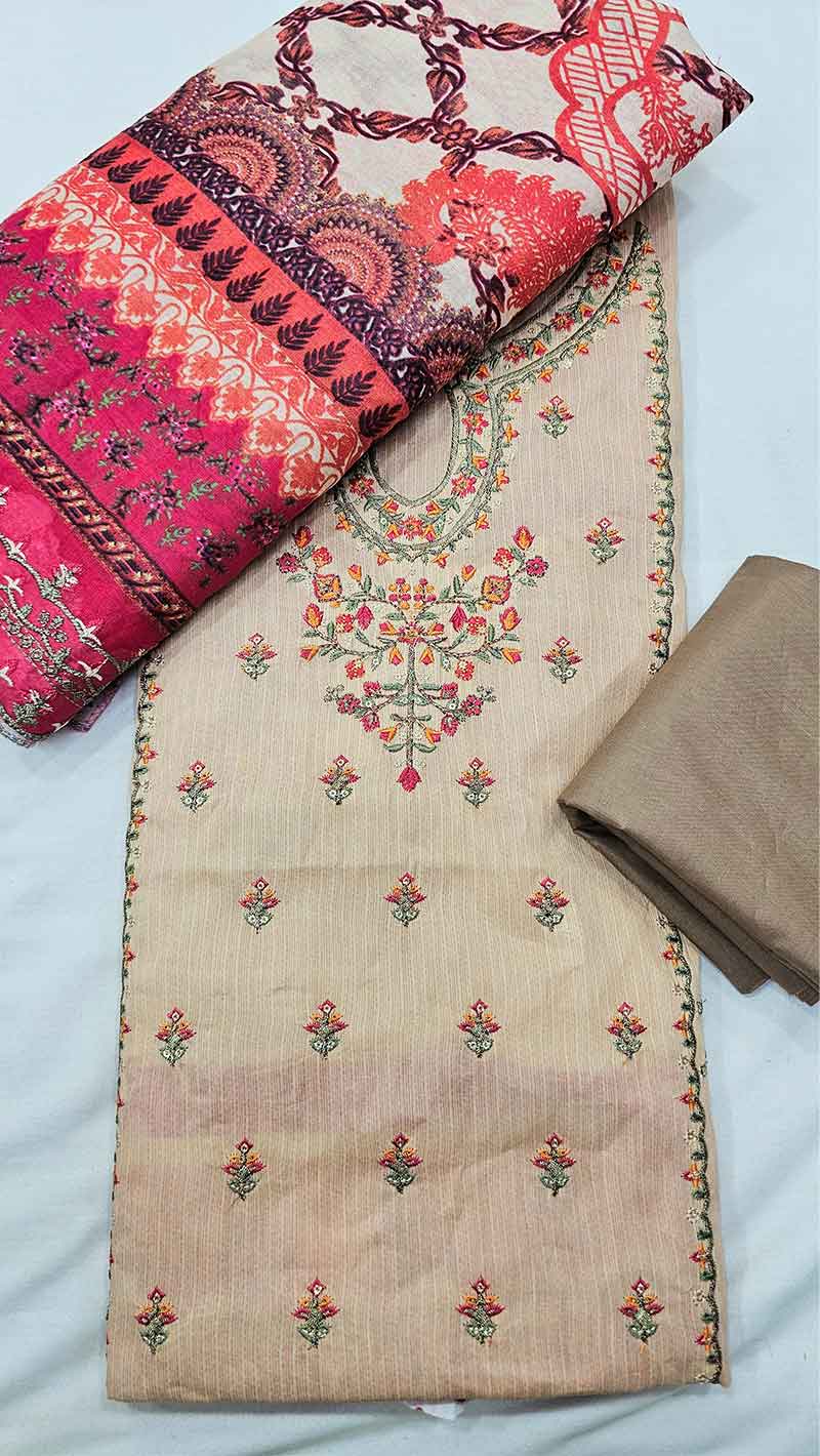 Pakistani Swiss Cotton Three 2501-V