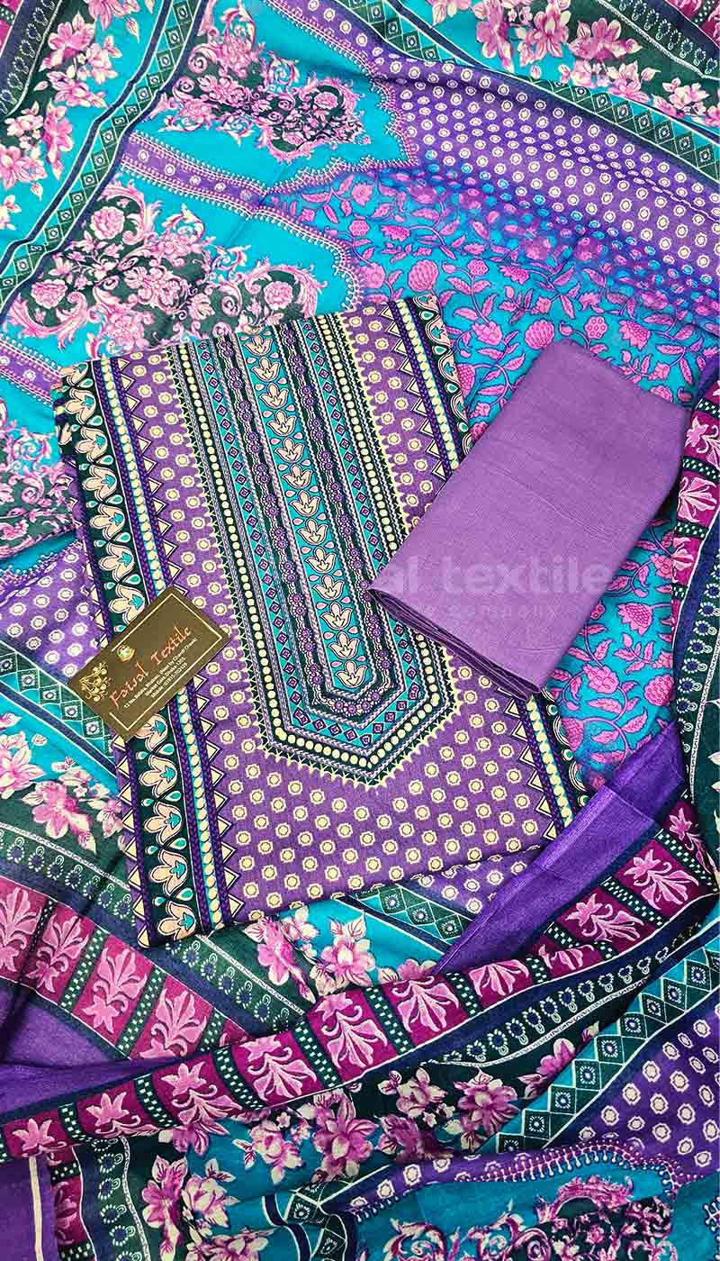 joypuri cotton three piece 149B