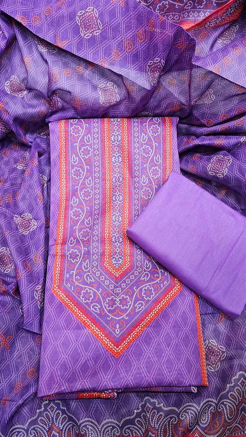 charizma swiss unstitched three piece  4968