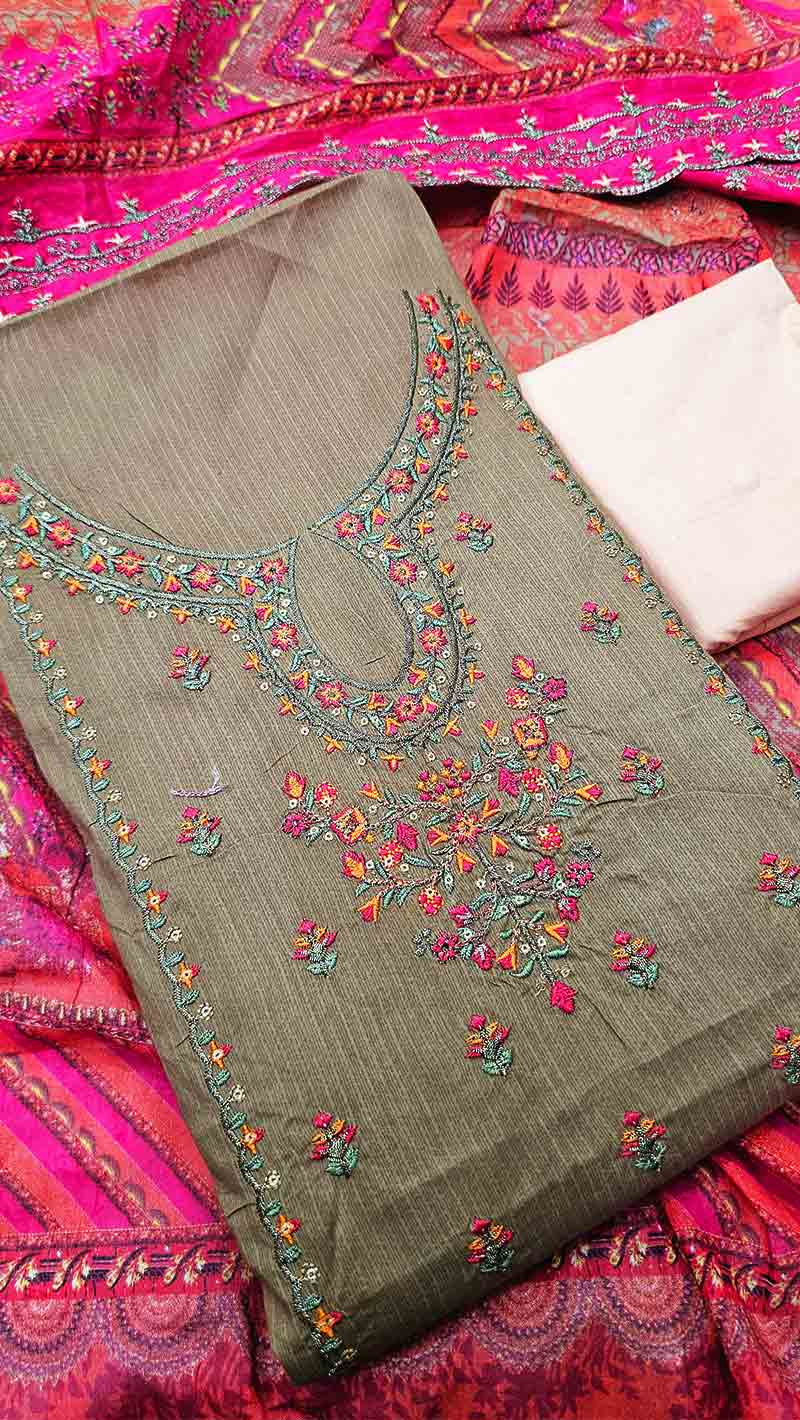 Pakistani Swiss Cotton Three 2501-C