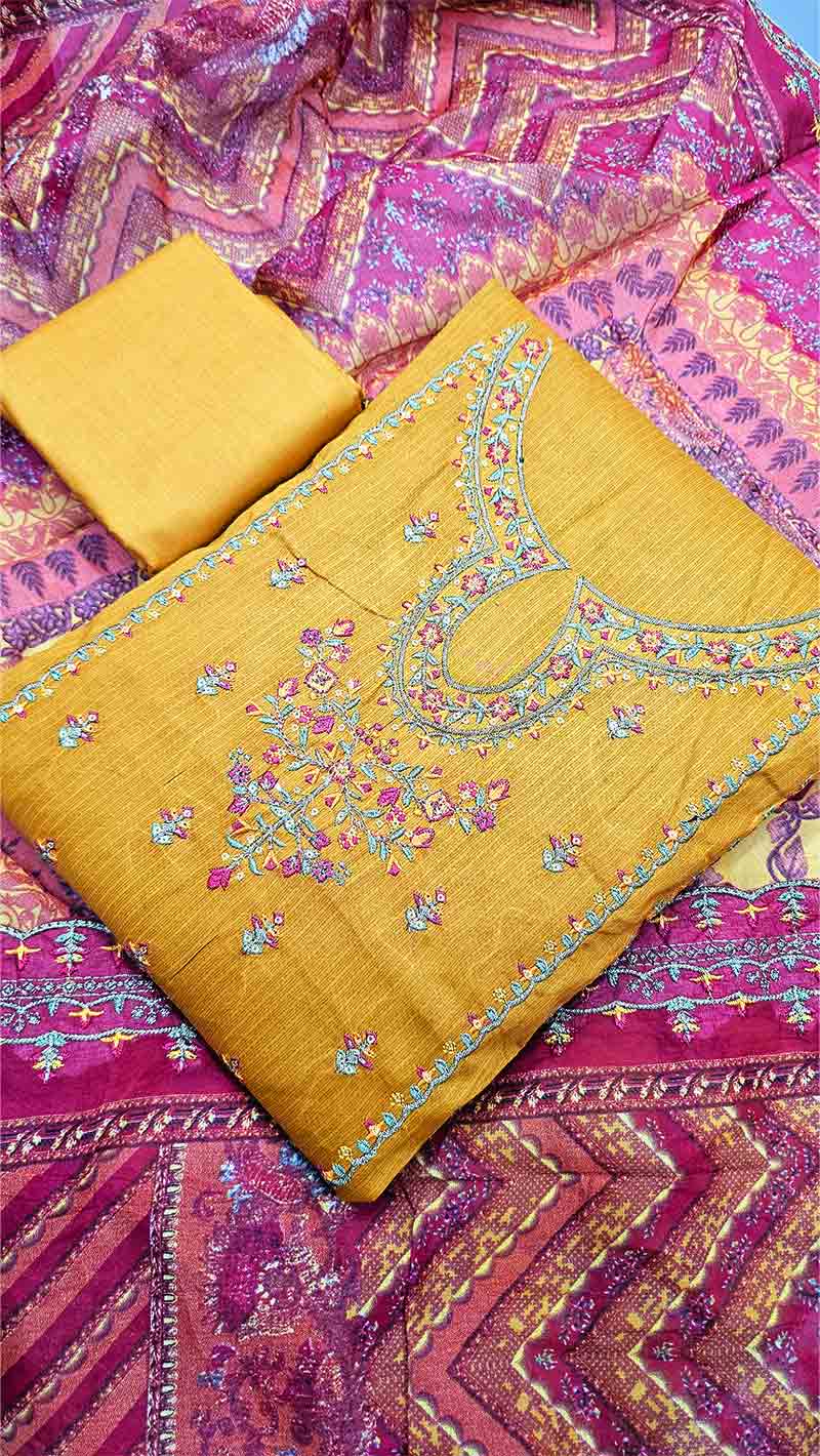 Pakistani Swiss Cotton Three 2501-A