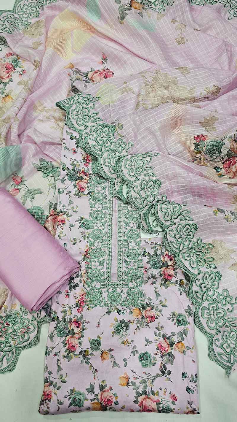 comfortable regular unstitched three piece 5303